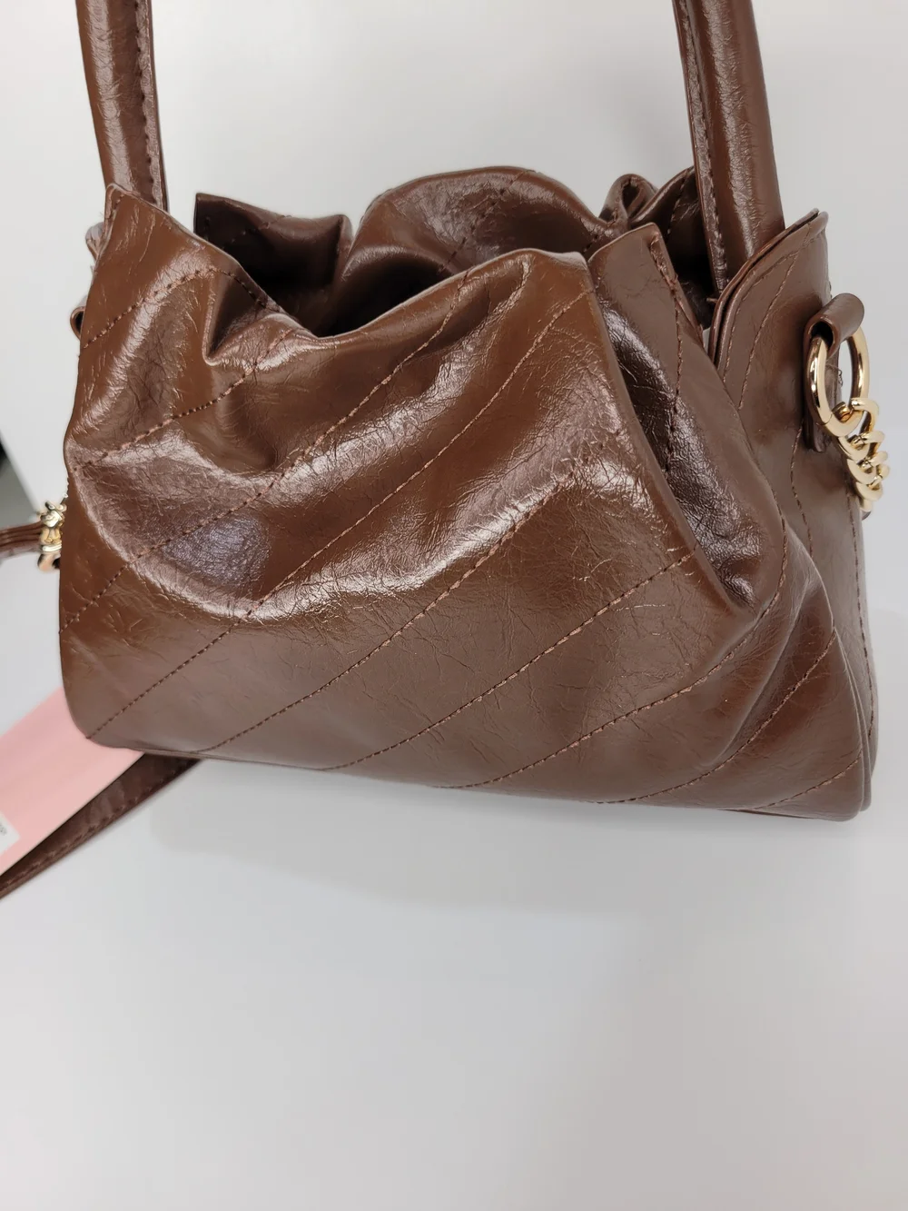 👉✨️ Juicy Couture Brown  Soft Spoken Chocloate Crossbody Bag
